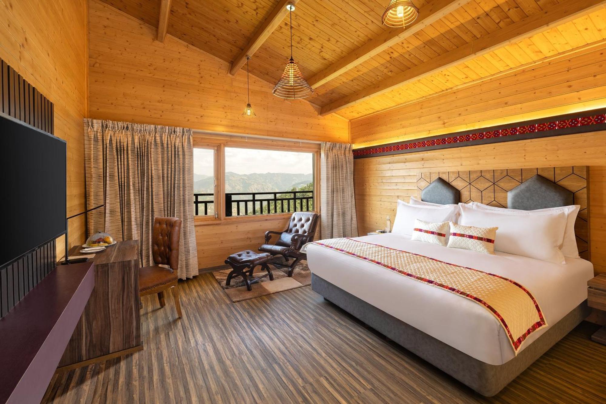 Justa Cliffend Resort & Spa, Mashobra Kīar 외부 사진
